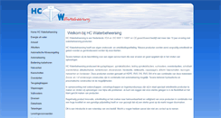 Desktop Screenshot of hcwaterbeheersing.nl