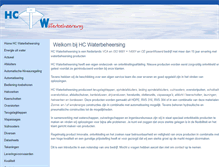 Tablet Screenshot of hcwaterbeheersing.nl